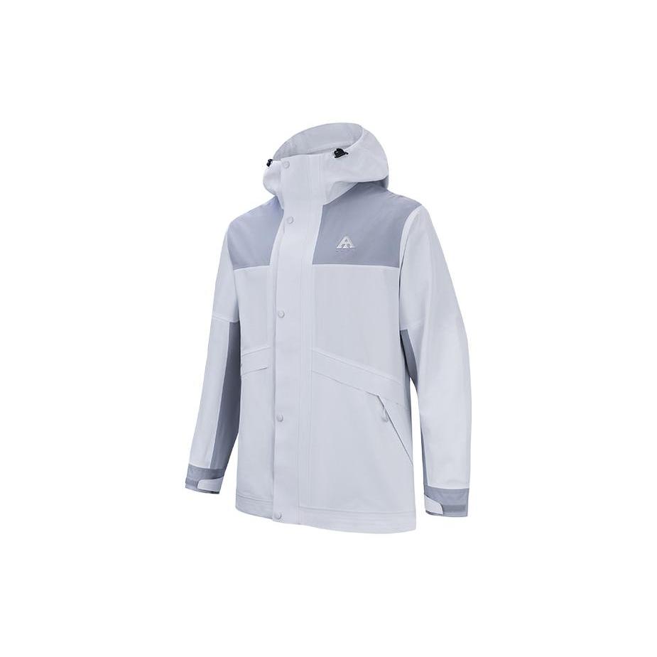 ANTA Jackets Men s Sand Grain Gray Hooded Moderate Other 952337605-3 XL