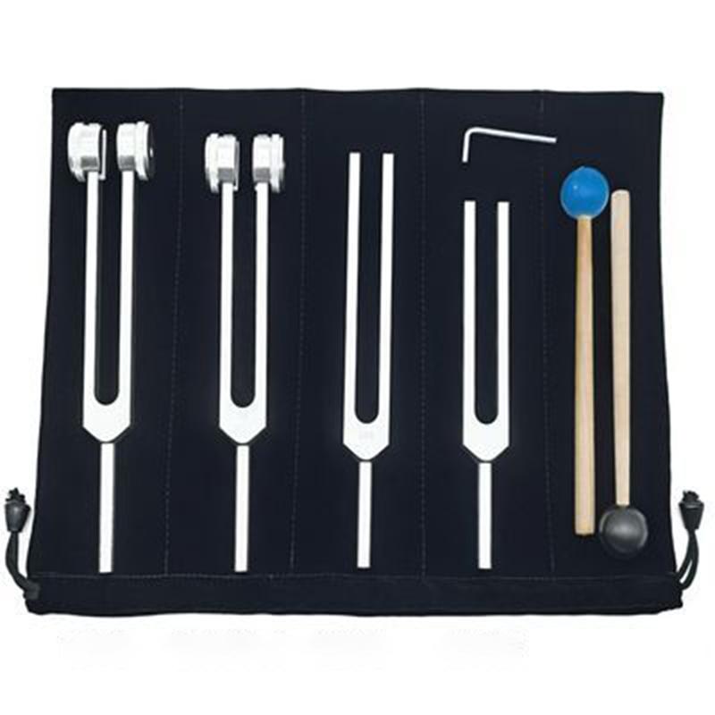 Chakra-Stimmgabel-Sets 128/136.1/256/384 Meditations-Stimmgabel-Set Klangheilung Schumann-Resonanz Schlaginstrumente