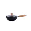 ZISIZ 20cm Extreme Iron Non-stick Wok