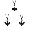 Gotische Adlermotte Anhänger Halskette Mit Legierung Tier Design Für Halloween Geschenk