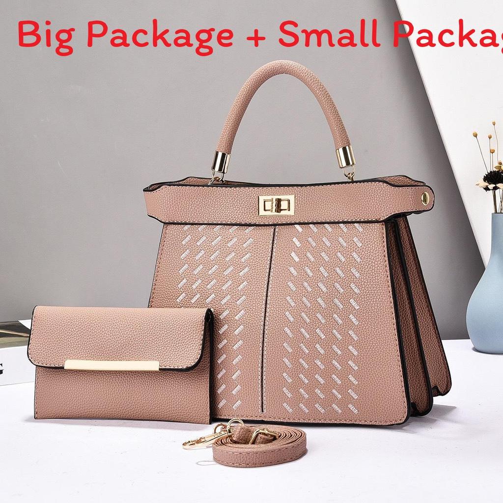 Pu Crossbody Bag For Women With Stitching And Multiple Pockets For Daily Use