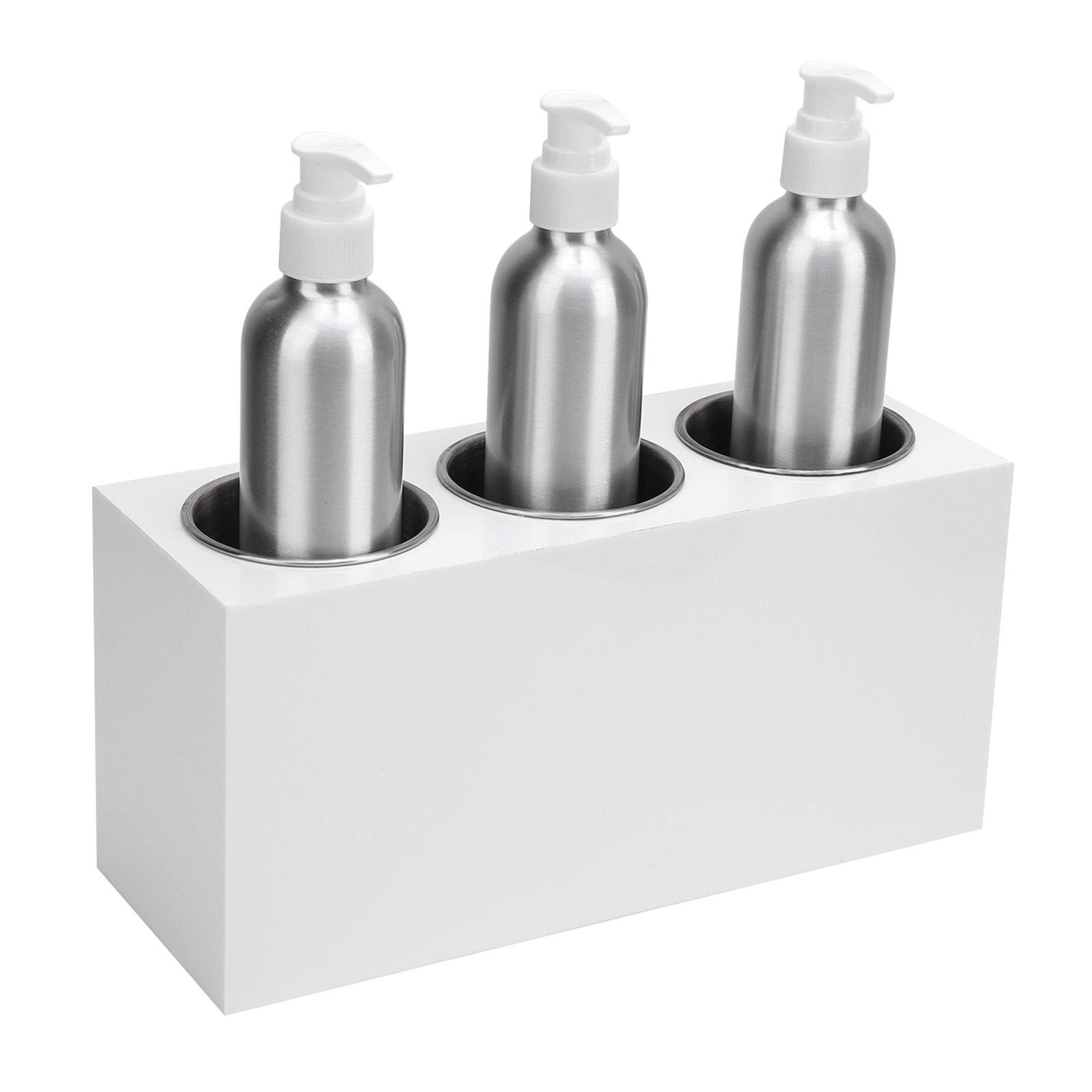 

Диспенсер для подогрева масла, 3 бутылки, подогреватель массажного масла, постоянный контроль температуры, подогреватель масла, белый EU Plug