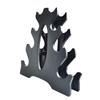 Strength Training Dumbbell Rack Space Saving PP Material Four Layer Holder Stand for Home or Gym Fitness Equipment