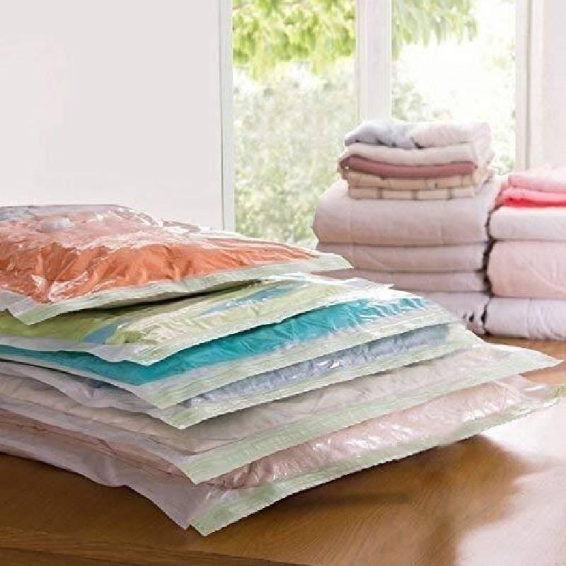 Large Transparent Vacuum Compression Bag Wholesale Pet+pe Material