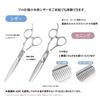 DEEDS Thinning Scissors by a Japanese professional scissors Forged finish for thinning and XP-02 (6.0 inches, 20-30% offset) DEEDS, manufacturer.