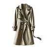 High-quality trench coat women's new spring and autumn medium and long early spring thin coat trendy women's clothing