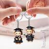 New Creative Graduation Season Bear 2D Acrylic Pendant