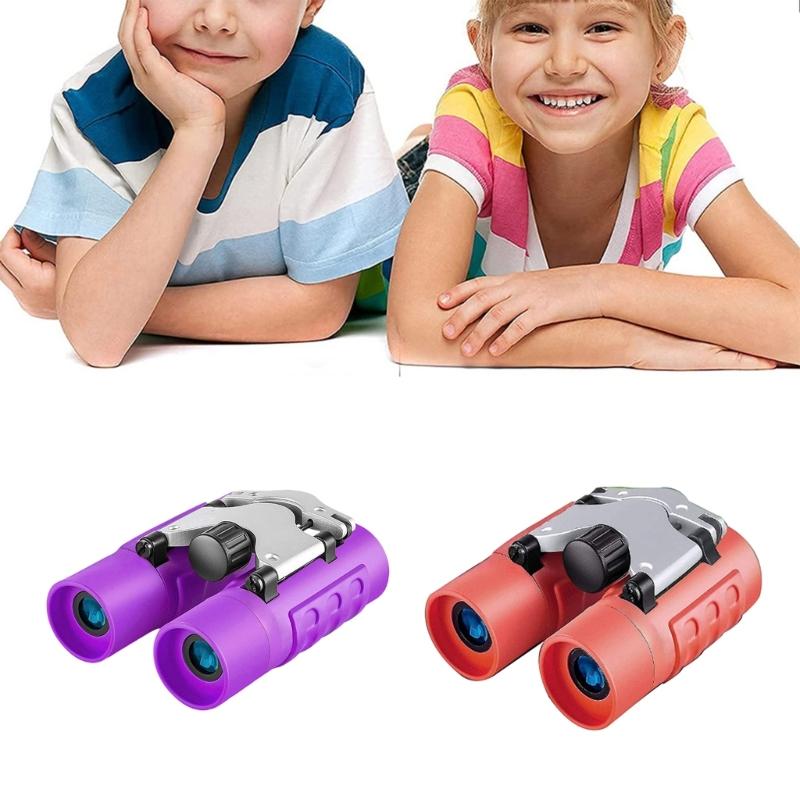 Kids Binoculars Gift for Boys & Girls, Toy Binoculars for Bird Watching, Travel, Hiking, Camping, Hunting