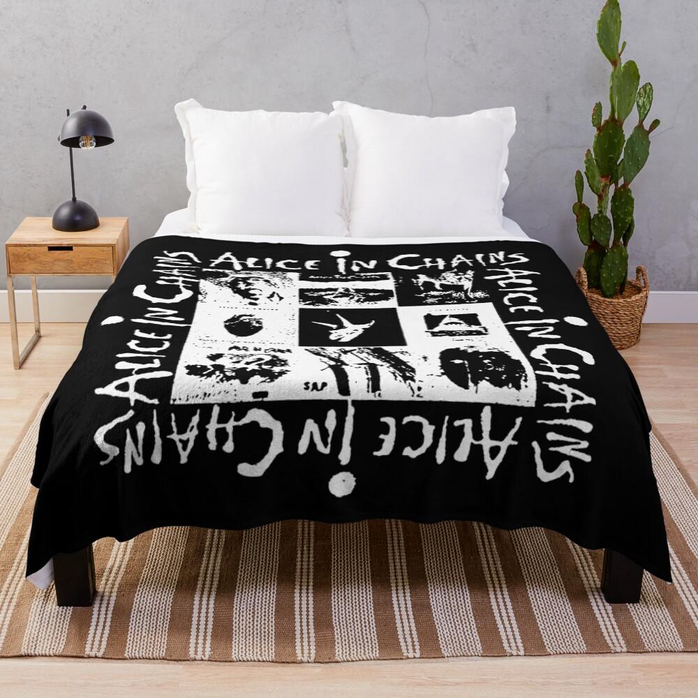 Rock music Throw Blanket