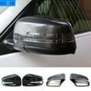 For Mercedes Benz A B C E S CLA GLA GLK Class W176 W246 W204 W212 W221 C177 X204 X156 Carbon Fiber Car Rearview Mirror Cover