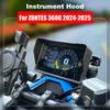 Black Motorcycle Sun Visor Cover Instrument Screen Sunshade Guard for ZONTES 368G 2025-2025 Sun Hood L0L6
