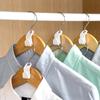 30 Pcs Mini Clothes Hanger for Closet Connector Hooks Cascading Plastic Wardrobe Coat Organizer Rack Holders Space Saving Hooks