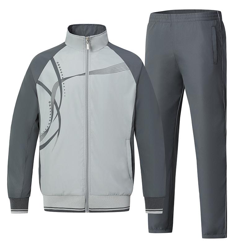Plus Size Men Sport Suits Gym Sets Spring Running Sets Sportwear Jogging Fitness Warm Running Sport Tracksuits