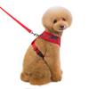 Fashion Plaid Style Pet Harness Vest and Leash Set Dog Vest Harness Dog Leash Adjustable Dog Chest Strap Pet Supplies