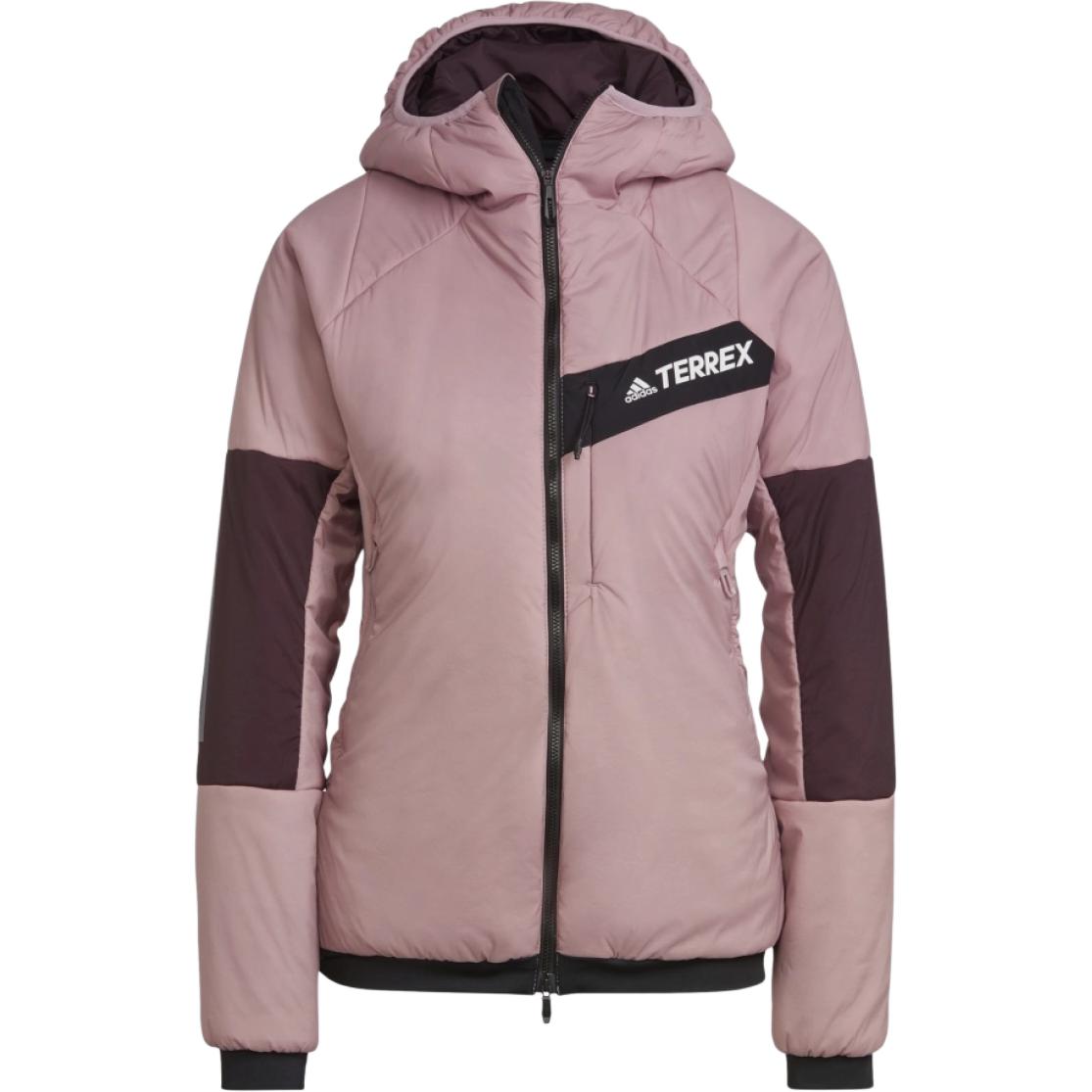 Adidas Puffer Jackets Women s Purple Hooded Moderate Other HE2287 M
