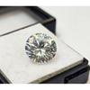 Cambodia White Zircon For Making Ring Round Cut 5+ Ct Beautiful Loose Gemstone