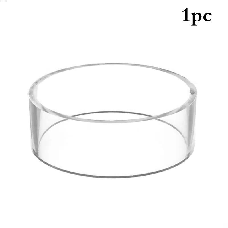 Acrylic Ball Stand Clear Round Display Stand Support Holder For Football Basketball Rugby Soccer