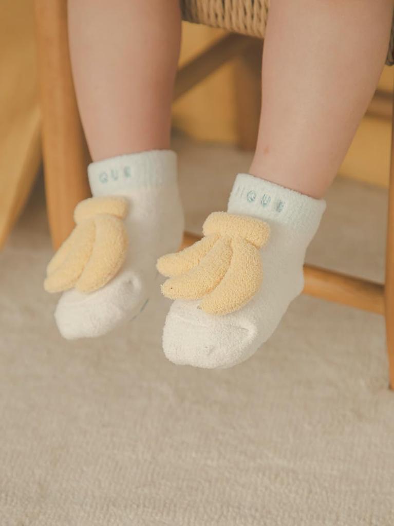 Gelato Pique Baby Airy Moco Banana Socks (PBGS252420YEL9)