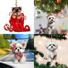 Cartoon Fun Themed Acrylic Decorative Pendant For Stylish Car Interior And Christmas Decor