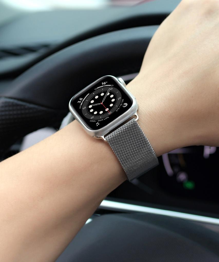 Seinteuseukoteuleondeon [Magnetic Clip] Apple Watch Mesh Band (Select 1 Of 2) / Str-Ms01