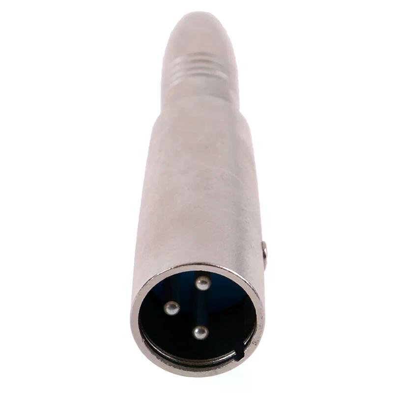 1pc MIC 3 Pin XLR Male Plug to 1/4 Inch 6.35mm Mono Female Jack Audio Cable