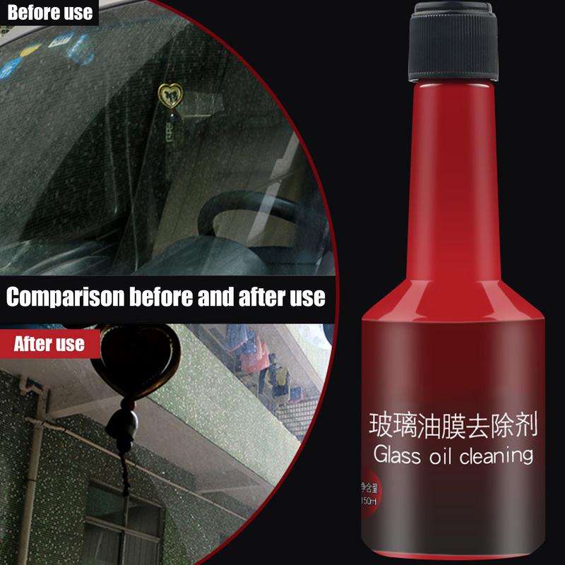 Glass Oil Film Remover Powerful Windshield Oil Film Cleaner Car Window Cleaner Multipurpose Car Window Oil Film Cleaner Car