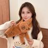Winter Shawl Warm Scarf Thick Neck Warmer Stylish Adult Cartoon Scarf Neckwear