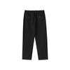Skechers Yazan Series Comfortable Skin-Friendly Soft Woven Straight Leg Casual Pants Men Bottoms Carbon-Black L324M117-0018