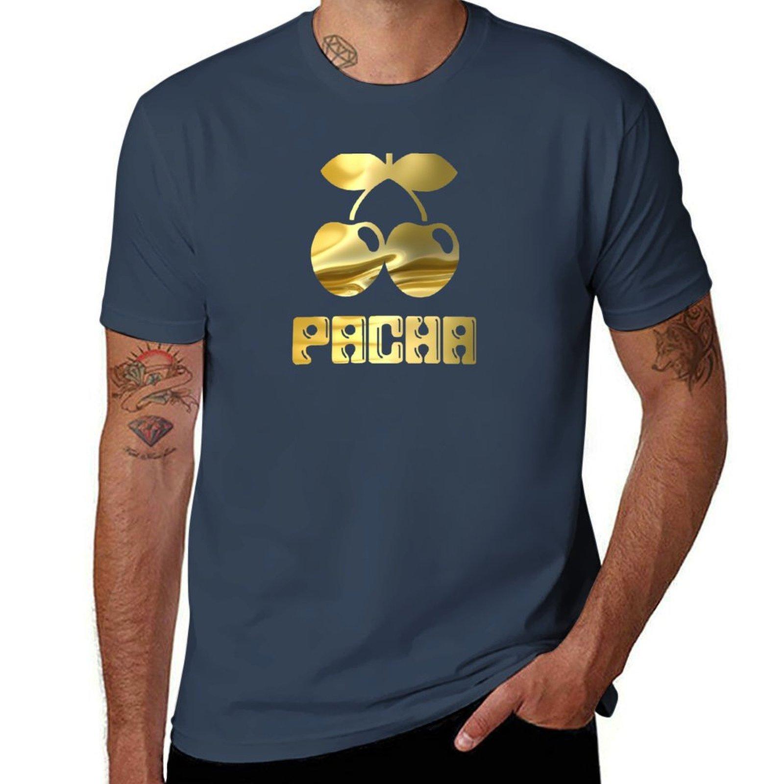 

Pacha Ibiza клуб золотое издание - Остров Ибица Футболка футболки хлопок 100% мужская футболка хлопок 100% Футболка S