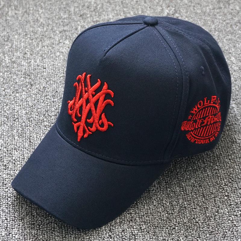 Herren Großer Kopf Koreanischer Stil Hoher Hut - Atmungsaktive Sommerkappe für Runde Gesichter, Frühling/Herbst Baseball- & Schiebermütze