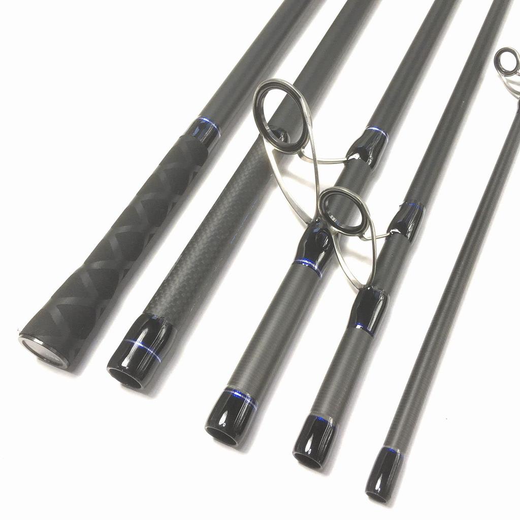 3.9m (13ft) Carp Rod, 5-piece, 3.75LB, Carp Fishing, Catfish Rod, 5-piece Casting Rod, Breakwater Fishing, Travel Rod