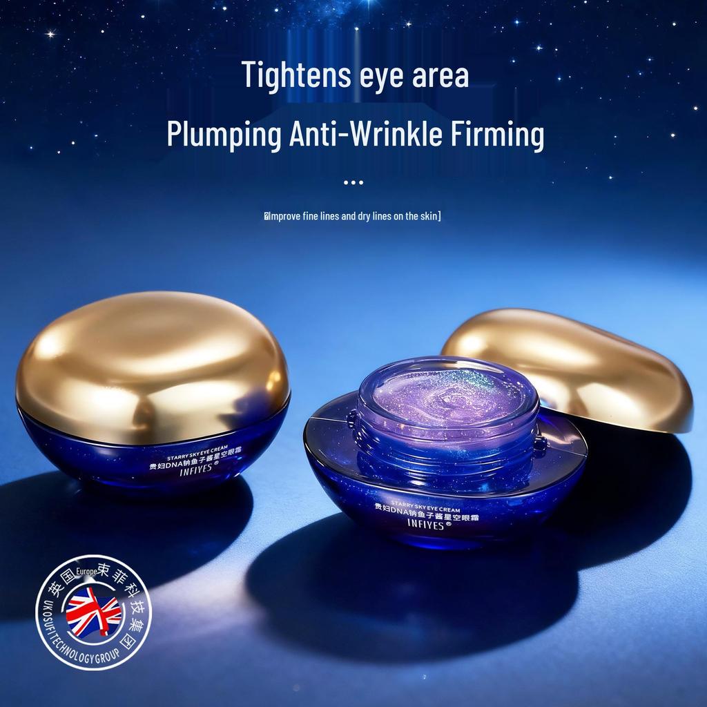 INFIYES Noblewoman Starry Sky Eye Cream: Firming, Anti-Wrinkle, Lightening & Lifting for Fine Lines and Tightening Eye Area