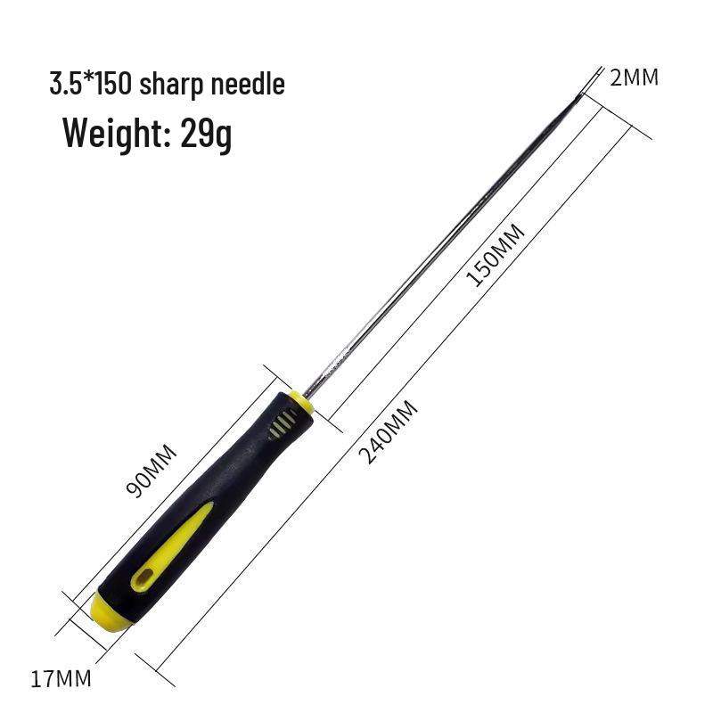 

Four-Piece Extended Oil Seal Hook and Screwdriver Set - Auto Parts Tool
