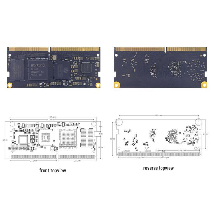 Rockchip RK3562 Industrial Linux Development Board DR4-RK3562J