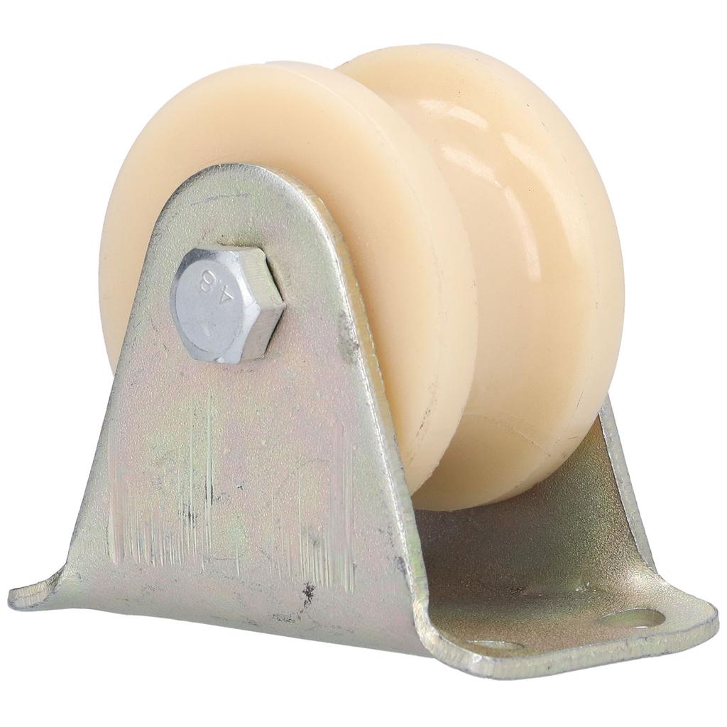 50mm UType Groove Wheel Heavy Duty Wire Rope Rail with 2.5mm Bracket for Lifting Equipment