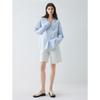 ELLE Women's French Loose Cotton Commuter Shirt