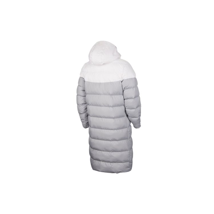 Nike Down Fill Hooded Long Down Jacket Men Outerwear Wolf-Grey CU0281-100