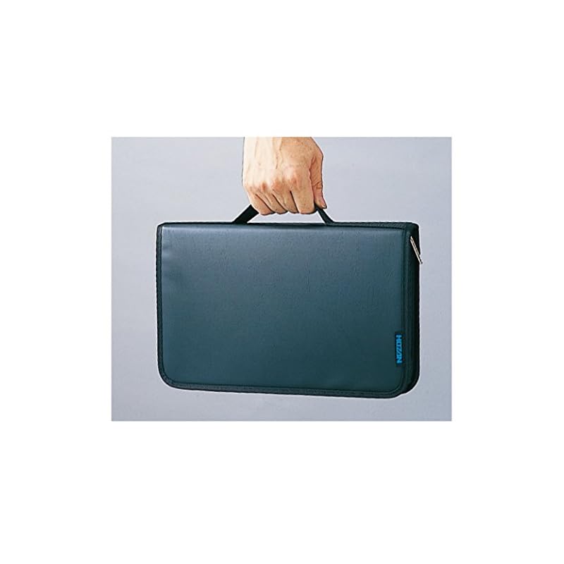 HOZAN Tool Case, Compact and Lightweight, Made of Vinyl Leather, S-110