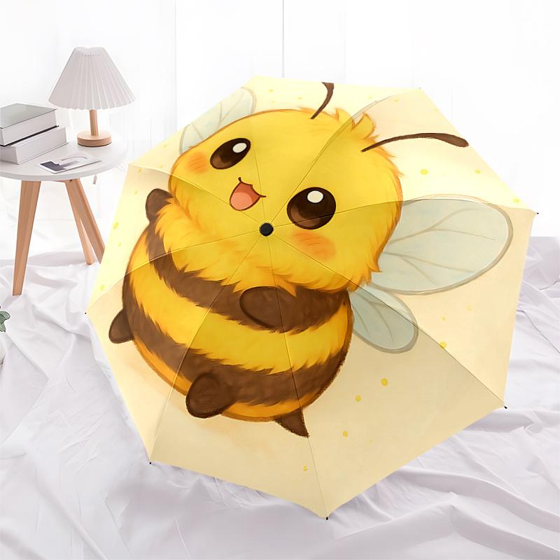 

Cute Bee Umbrella: Automatic Opening & Closing, Foldable Design, Perfect Gift for Fans and Travelers0104280a