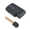 Shell Remote Key 2 Button Fob Case Replacement Shell+Battery With Uncut Key Blade Practical To Use High Quality