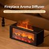 Fireplace Flame Air Diffuser Humidifier 7 Colors Essential Oil Diffuser Aromatherapy Diffuser for Bedroom Living Room Office