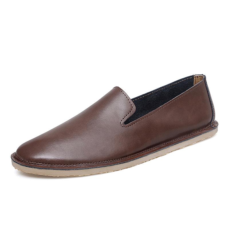 Casual men's leather shoes Comfortable and classic British style design Party Leisure Business Office Luxury adult shoes