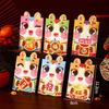 6pcs Chinese New Year Red Envelopes Cartoon Horse Year Hongbao Cute Money Packaging Envelopes Spring Festival Gifts