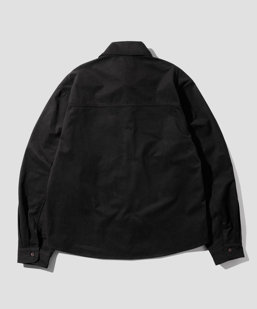PERSTEP Cotton Two-Pocket Shirt Black Smls4686