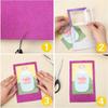 DIY Thick Gold Powder Glitter Stickers EVA A4 Shining Papers Sparkles Paper Scrapbooking Material
