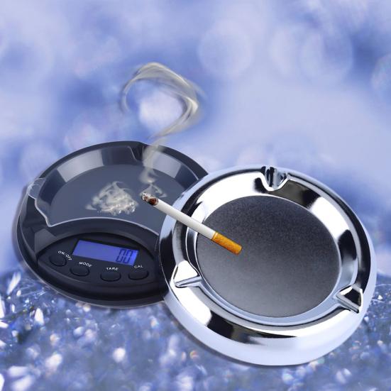 

0.01g x 100g Electronic Digital Scale Ashtray Shape Powder Jewelry Weighing