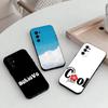 Understated Phrases  Phone Case Black Silicone Soft For Samsung S25,S24,S21,S22,S23,S30,Ultra,S20,Plus,Fe,Lite