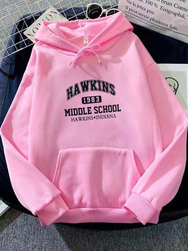 2023 Unisex Plus Velvet Hooded Sweatshirt for Autumn-Winter: Loose Fit, Ideal for Couples