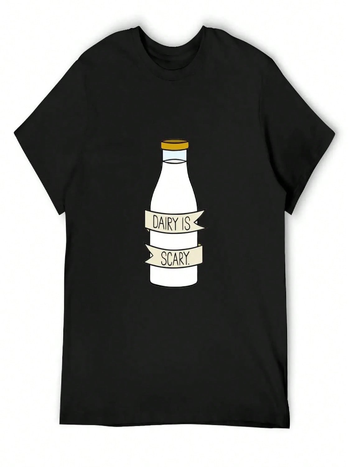 Dairy Is Scary T-Shirt Korean Fashion Summer Shirt Blue Lock Shirts Graphic Tee Men S разноцветный
