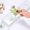Acrylic Flower Vase Floral Vases Centerpiece Clear Long for Wedding Decorative Desk Decor